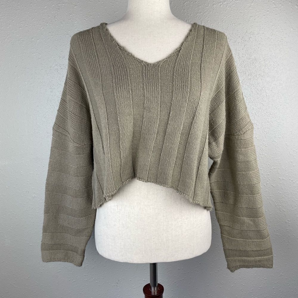 Don’t Ask Why Cropped Sweater Top One Size EUC